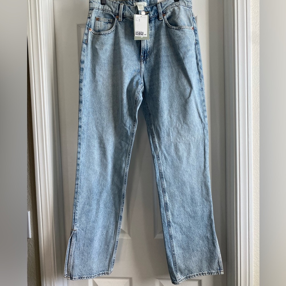 H&M Blue High Rise Jeans Classic Denim